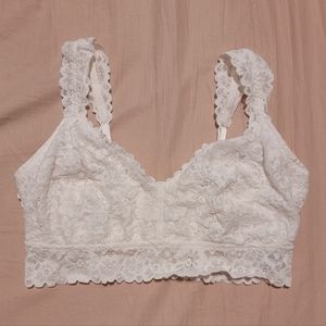 Aerie White Lace Bralette
